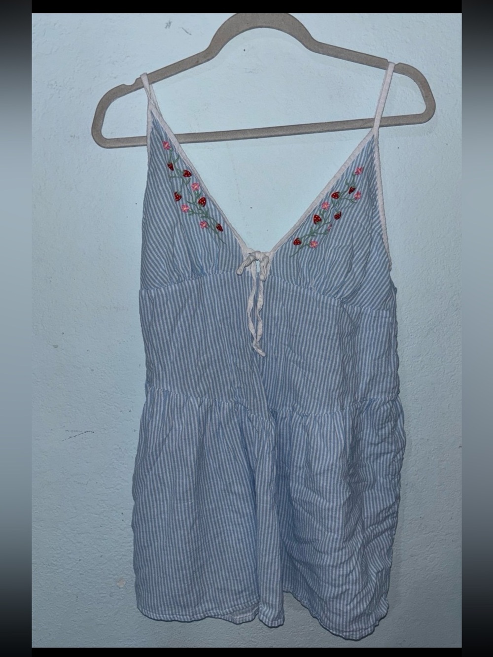 wild fable Light Blue Striped Dress